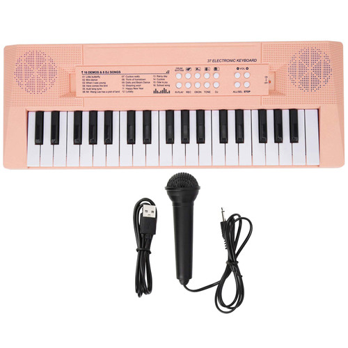 BF?3738 Musical Electric Keyboard Piano with 37 Keys, Learning Keyboard Education Instrument with Adjustable Music Volume for Beginers ()