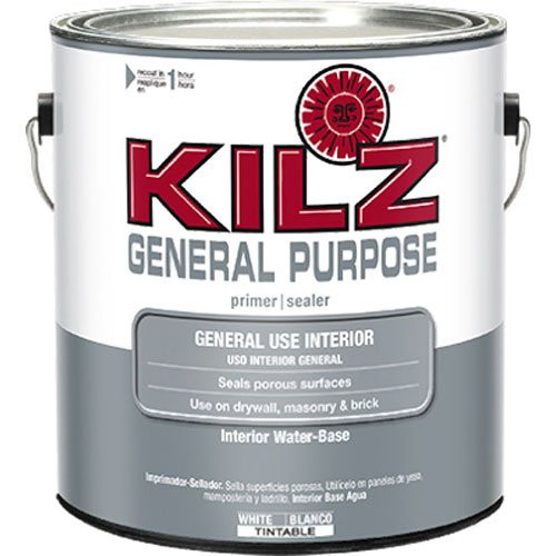 KILZ General Purpose Interior Latex Primer/Sealer, White, 1 gallon