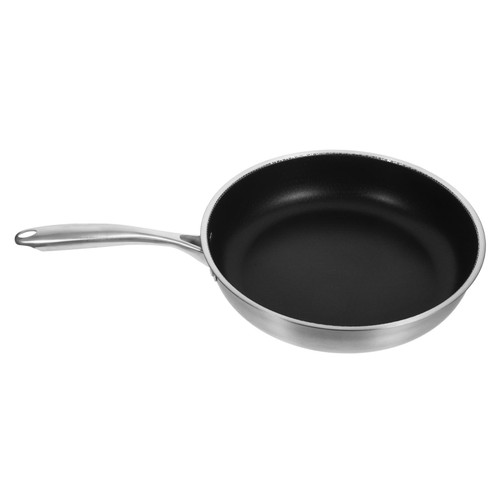 NAMOARLY Stainless Steel Omelette Pan Non Stick Frying Pans Fry Pan Honeycomb Nonstick Skillet Stainless Steel Frying Pan Induction Pots Honeycomb Frying Pan Egg Cooking Utensils