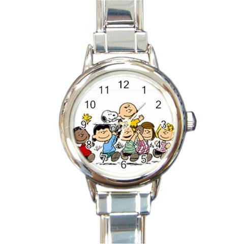 Ultra X Cute Dog Gang Round Italian Charm Watch