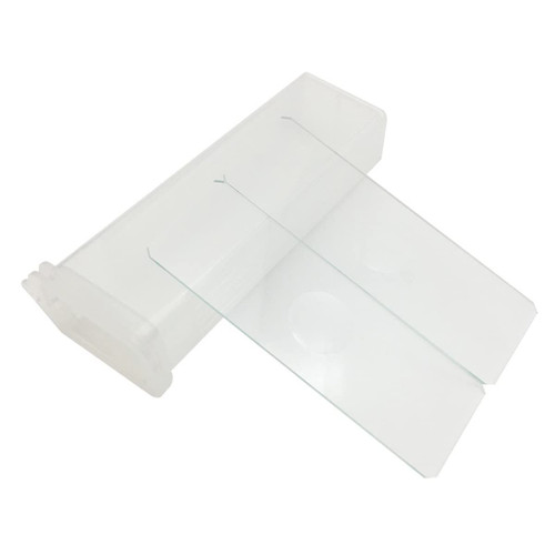 TYZK Microscope Kit 5PCS Reusable Double Concave Biological Microscope Blank Glass Slides Microscope Lens Adapters