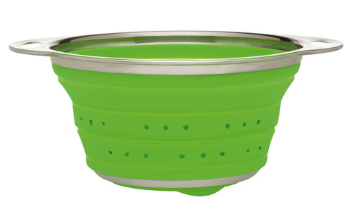 HIC Harold Import Co. Essential Collapsible Colander, Silicone/Stainless Steel, 1.5-Quart HIC Harold Import Co. Essential Collapsible Colander, Silicone/Stainless Steel, 1.5-Quart