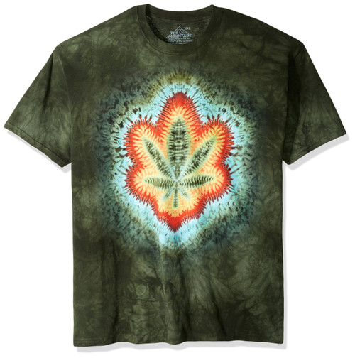 The Mountain Men's Sweet Leaf T-Shirt, Green, Medium