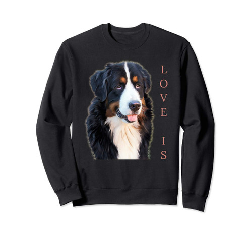 Bernese Mountain Dog Sweatshirt Women Men Kids Dog Mom Love Sweatshirt