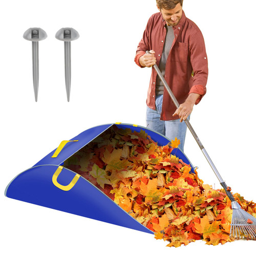 UQM Leaf Collector, Portable Pop Up Leaf Bags, Foldable Leaf Pick Up Tools Patent Number D1005635, Reusable Yard Garden Bags for Leaves Lawn Trash