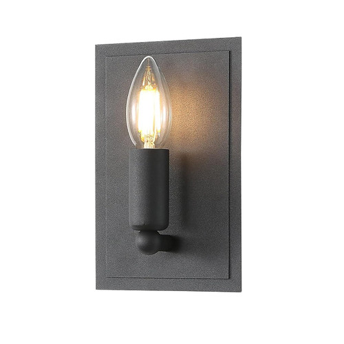 Modern Matte Black Indoor Wall Sconce Lighting Fixtures for Bathroom Hallway Bedroom Living Room Stairwell, Modern Farmhouse Sconces Wall Lighting Home Decor Vintage Wall Lamp (Bulb Not Included)