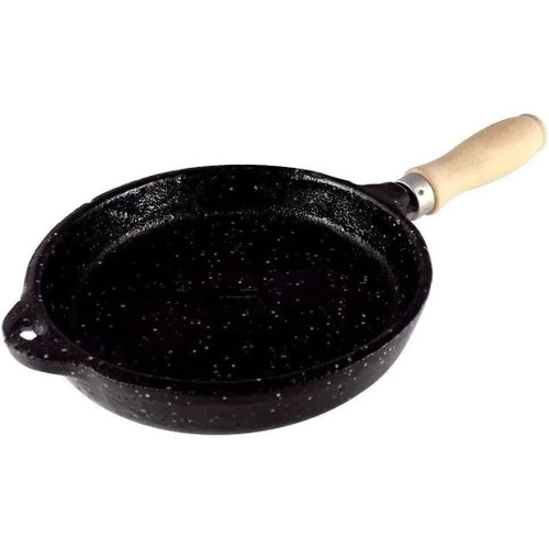 GW STORE - 6'' Enameled Cast Iron Skillet Pan | Provolone Melted Cheese GW STORE - 6'' Enameled Cast Iron Skillet Pan | Provolone Melted Cheese