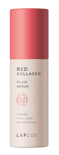 LAPCOS Red Collagen Fluid Serum (2.7 fl oz) New Vegan Collagen Formula | Firms and Tightens with Red Collagen Complex | Treat Fine Lines & Wrinkles