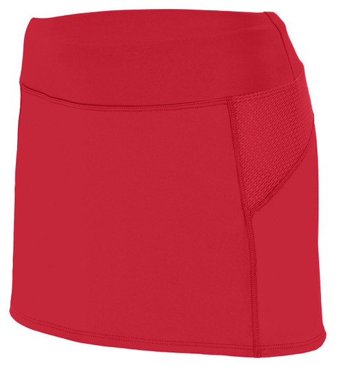 Augusta Sportswear Women's Femfit Skort 2XL Red/Graphite