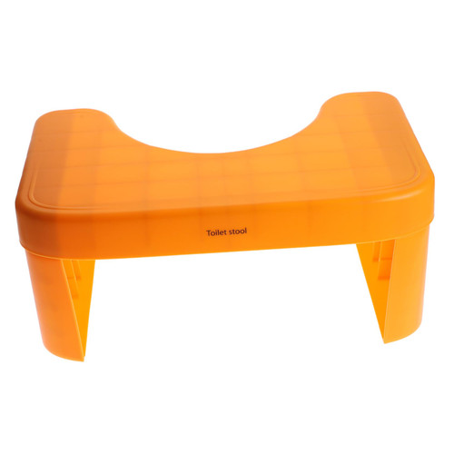 DECHOUS Toilet Stool for Kids Sqauttypotty Foot Support Tool Toilet Potty Step Stool for Toilet Squat Stool Swattypotty Travel Bathroom Kids Potty Plastic Child Tiptoe Stool Poo