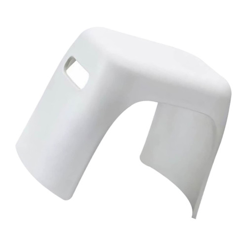 Homoyoyo Children's Plastic Stool Portable Chair Stool Kids Bench Table Toddler Step Stool Simple Stool Kids Footstool Anti-Skid Stool Kids Stools Large The Bench Pp White Baby