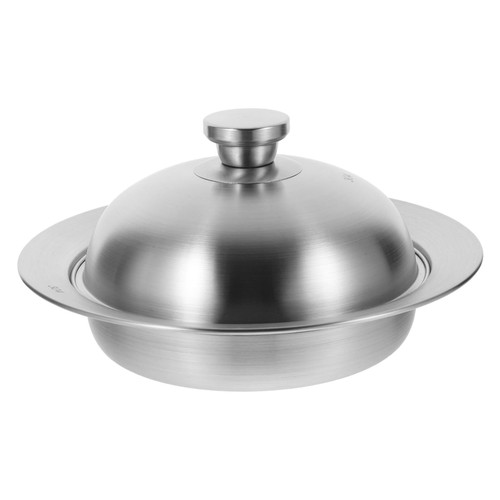 SWOOMEY Steamer Steamer Steaming Pot Vegetable Steamer Basket Boiler Pot Steamer Big Steamer Pot Steamer Cookware Steaming Plate with Lid Asian Food Household Stainless Steel Hot Pot Stand