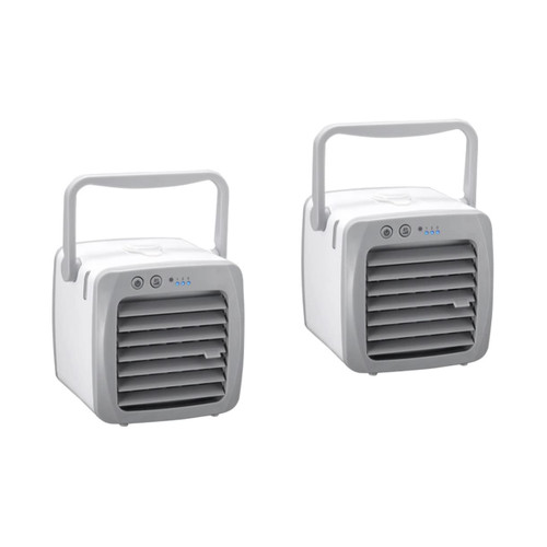 KOAIUS 1pc Mini Air Cooler Mini Portable Ac Air Conditioner Small Air Conditioner Mini Humidifier USB Table Fan Mini Air Conditioner Fan Conditioning Fan Summer Fan Mini Air Cooler Fan Fan (Color : W