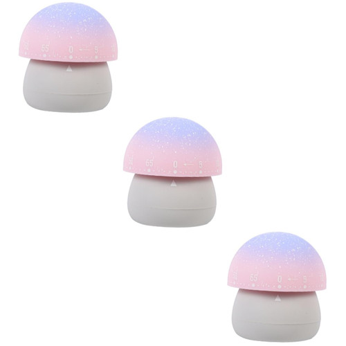 MAGICLULU 3pcs Kitchen Timer Chef Cooking Timer Kitchen Alarm Clock Classroom Timer Cute Timers Learning Chef Timer Alarm Timer Study Timer for Kids Oven Timers Mechanical Abs Food Child