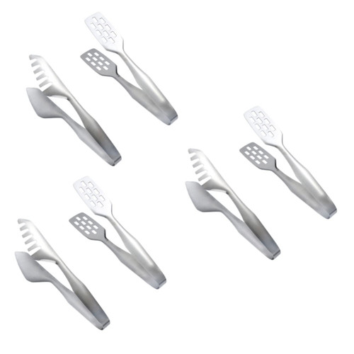 Anneome 6 Pcs Stainless Steel Food Tongs Bbq Tongs Ice Cube Clips Metal Tongs Bbq Food Tongs Mini Clips Mini Bbq Meat Clamp Food Clip Cooking Tongs Kitchen Bread Clamp Bread Clip Anneome 6 Pcs Stainless Steel Food Tongs Bbq Tongs Ice Cube Clips Metal Tongs Bbq Food Tongs Mini Clips Mini Bbq Meat Clamp Food Clip Cooking Tongs Kitchen Bread Clamp Bread Clip