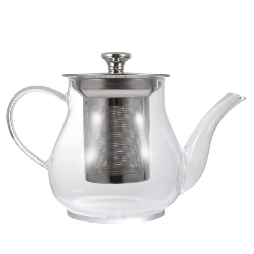 Glass Teapot with Infuser, 20oz(600ml) Glass Kettle with Removable Stainless Steel Infuser for Blooming Tea & Loose Leaf Tea, Gooseneck Tea Pot, Microwave & Stovetop Safe Glass Teapot with Infuser, 20oz(600ml) Glass Kettle with Removable Stainless Steel Infuser for Blooming Tea & Loose Leaf Tea, Gooseneck Tea Pot, Microwave & Stovetop Safe