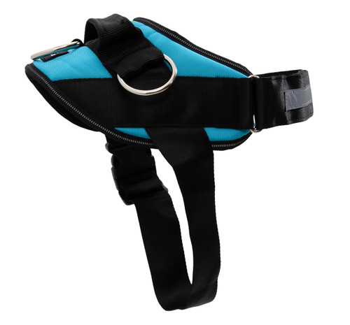 ShawnCo Essential Dog Harness, No-Pull Pet Vest with 3 Leash Clips, No Choke, Reflective, Adjustable and Padded, for Easy Walking and Training for Small, Medium and Large Dogs (Oceanic Blue, S) ShawnCo Essential Dog Harness, No-Pull Pet Vest with 3 Leash Clips, No Choke, Reflective, Adjustable and Padded, for Easy Walking and Training for Small, Medium and Large Dogs (Oceanic Blue, S)