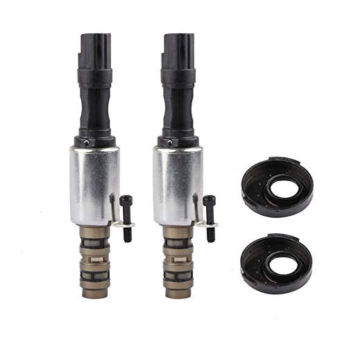 MOSTPLUS Oil Control VVT Valve Variable Timing Solenoid w/Bolts and Seals Replaces 3L3Z-6C535-AA for Ford 4.6L 281 5.4L 330 3V(Set of 2)