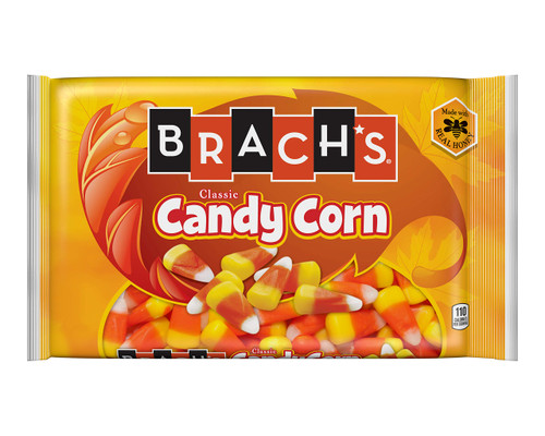 Brach's (1) bag Classic Candy Corn - Yellow, Orange, & White Pieces - Halloween/Fall Candy - Net Wt. 16.2 oz Brach's (1) bag Classic Candy Corn - Yellow, Orange, & White Pieces - Halloween/Fall Candy - Net Wt. 16.2 oz
