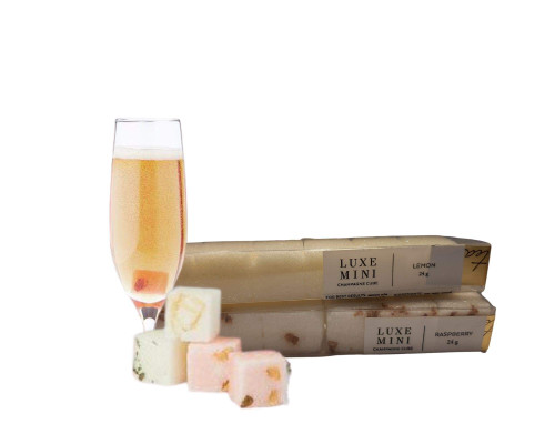 Mimosa Sugar Cubes Set! Raspberry Sugar Cubes and Lemon Sugar Cubes! Great At Brunch