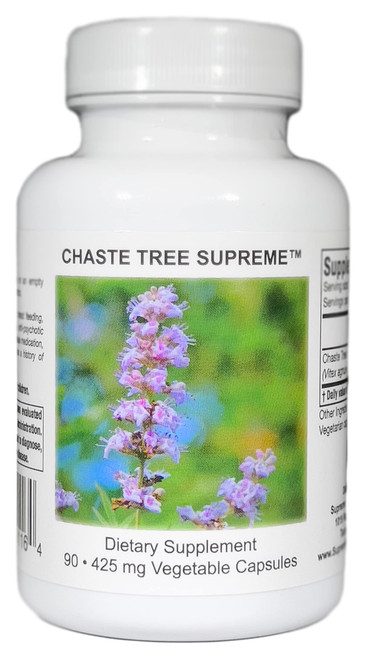 Supreme Nutrition Chaste Tree Supreme, 90 Pure Vitex Vegetarian Capsules Supreme Nutrition Chaste Tree Supreme, 90 Pure Vitex Vegetarian Capsules