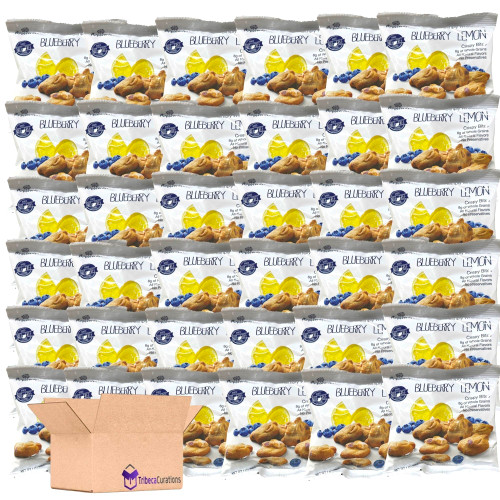 Appleways Simply Wholesome Crispy Bites Value Pack | Bundled by Tribeca Curations | 1 Ounce | Blueberry Lemon | Pack of 36