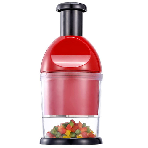 Slap food chopper manual hand vegetable chopper dicer for veggies onion garlic nuts Salads