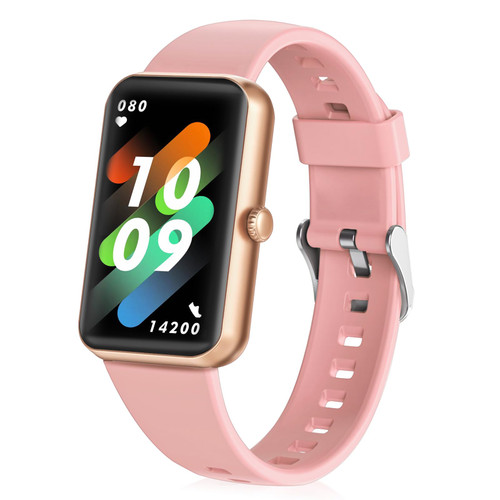 Zeacool Fitness Tracker with Blood Oxygen, Blood Pressure, Sleep, 24/7 Heart Rate Monitor,IP68 Waterproof Activity Trackers and Calorie Smart Watch with Step Tracker,Step Counter for Women Men(Pink)