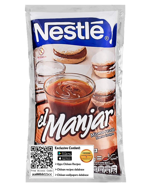 Manjar Nestle. Milk Caramel Spread. Dulce de Leche. 1 Kilo = 2.2 Lbs (1000) Manjar Nestle. Milk Caramel Spread. Dulce de Leche. 1 Kilo = 2.2 Lbs (1000)