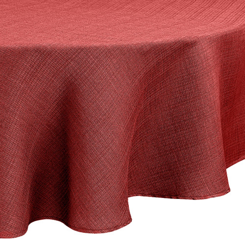 Noritake, Colorwave 70" Round Tablecloth, Raspberry