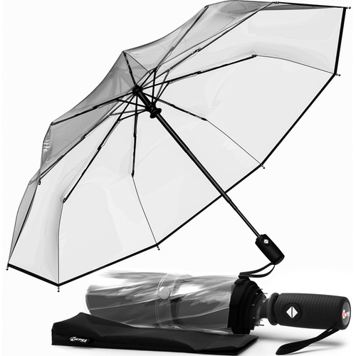 Repel Umbrella The Original Portable Travel Umbrella - Umbrellas for Rain Windproof, Strong Compact Umbrella for Wind and Rain, Perfect Car Umbrella, Golf Umbrella, Backpack, and On-the-Go