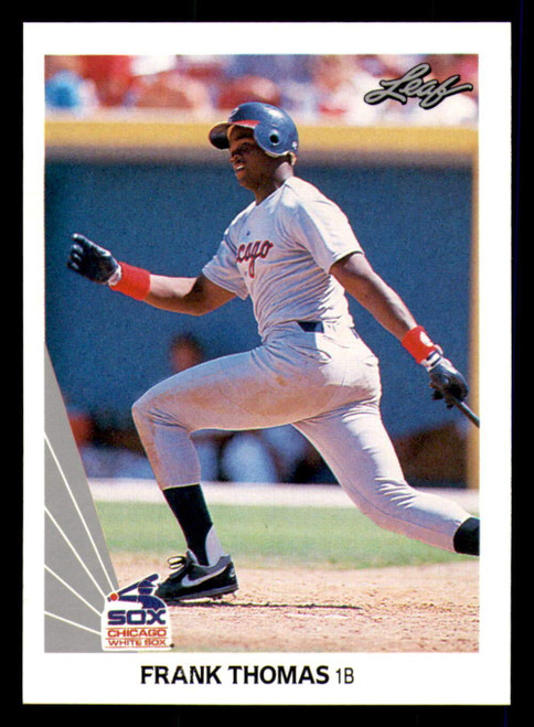 Baseball MLB 1990 Leaf #300 Frank Thomas VG RC Rookie White Sox