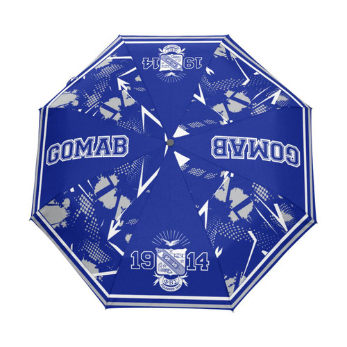 BBGreek Phi Beta Sigma Paraphernalia - GOMAB Umbrella - Fraternity Gifts for Men - Officially Licensed