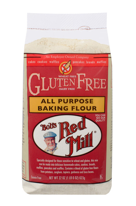 Bob's Red Mill Gluten Free All Purpose Baking Flour, 22 Oz (4 Pack)