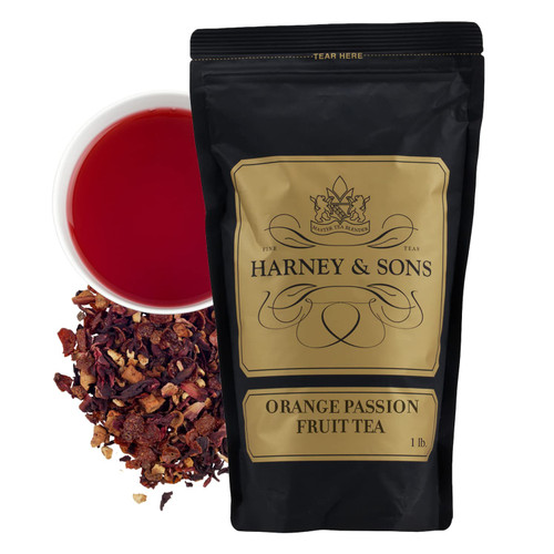 Harney & Sons Orange Passion Fruit, 16oz Bag of Loose Herbal Tea