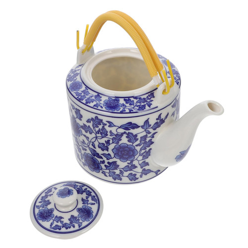 TIDTALEO 1 Pc Ceramic Teapot Whistling Kettle Pottery Teapot Porcelain Teakettle Vintage Tea Kettle Pot Japanese Tea Pots China Porcelain Teapot Warm Tea Classic Ceramics Office
