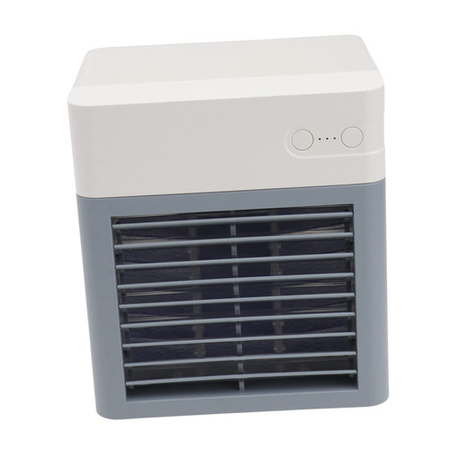 Veemoon 1pc Desktop Air Cooler Conditioning Fan Mini Ac Usb Table Fan Miniature Air Cooler Usb Fan Mini Portable Ac Air Conditioner Air Fan Air Conditioner Fan Summer Ceiling Fan White Abs