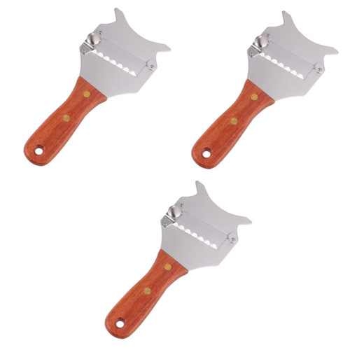 PRETYZOOM 3pcs Fruit Slicer Truffle Vegetable Peeler Cheese Plane Carrot Grater Chocolate Slicer Cheese Cutter Slicer Plane Cutter Kitchen Gadget Kitchen Supplies Tool Scraper Food Razor
