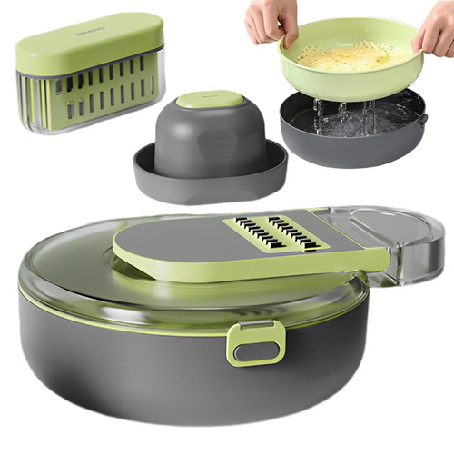 Vegetable Slicer | Onion Food Slicer Cutter Chopper | Kitchen Vegetable Slicer Dicer Cutter, Multifunctional Kitchen Gadgets for Onion, Cucumber, Potatoes Azsul