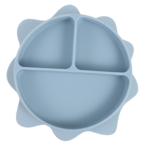 ERINGOGO 3pcs Children's Tableware Baby Silicone Divided Plates Baby Plate Tableware Kids Lunch Compartment Tray Baby Children Bowl Kids Plate Toddler Split Dish