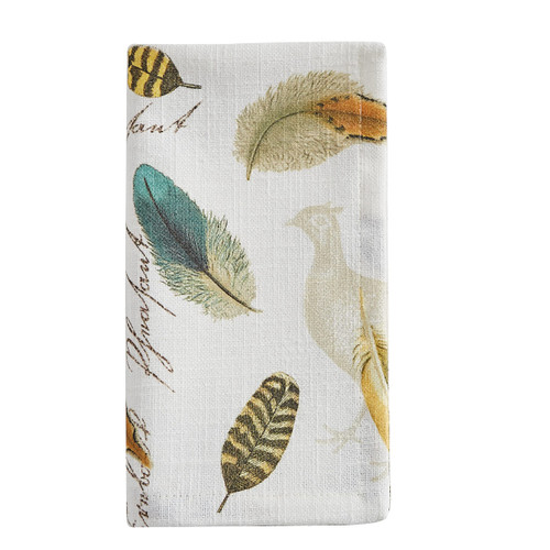 Park Designs Pheasant Run Napkin Set - White