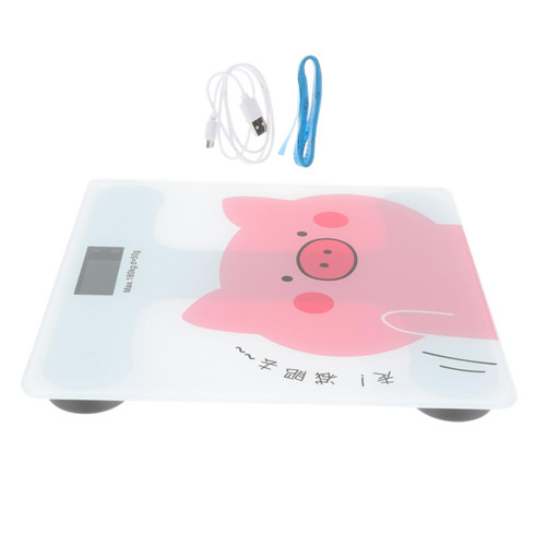 Anneome Digital Scales Weight Scale Bmi Digital Scale Intelligent Fat Scale Bathroom Scales Digital Bathroom Scale Electronic Health Scales Home Supply Tempered Glass Electronic Scale Body