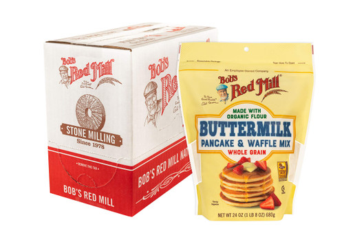 Bob's Red Mill Buttermilk Pancake & Waffle Mix, 24-ounce (Pack of 4) Bob's Red Mill Buttermilk Pancake & Waffle Mix, 24-ounce (Pack of 4)