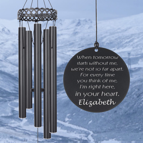 Personalized Memorial Wind Chimes, Custom Wind Chime, Sympathy Chime for Loss of Love One, Memorial Wind Chimes for Loved One, Tribute Wind Chimes Personalized Memorial Wind Chimes, Custom Wind Chime, Sympathy Chime for Loss of Love One, Memorial Wind Chimes for Loved One, Tribute Wind Chimes