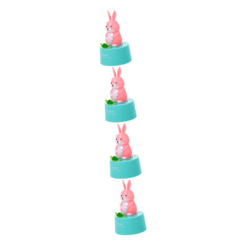 DECHOUS 4pcs Cooking Timer Egg Timer Small Timer Clock Timer Countdown Clock Timer Kitchen Toddler Timer Timers Time Manager Lovely Kitchen Timer Metal Student Radish Boiled Eggs