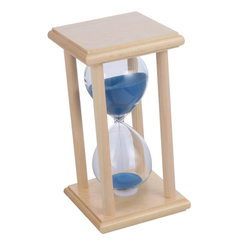 Zerodeko 2pcs Hourglass Timer Sand Timers Glass Hourglass Office Decor Desk Timer Game Timer Clock for Office Glass Sand Timer Kids Sand Timer Desktop Sandglass Wooden Frame Gravel