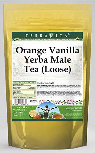 Orange Vanilla Yerba Mate Tea (Loose) (8 oz, ZIN: 555337)