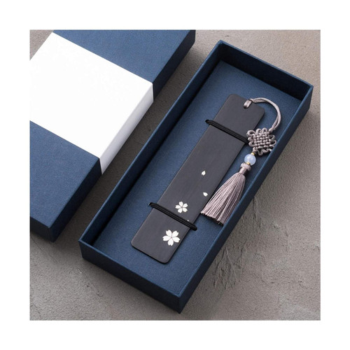 Handmade Bookmark Red Wooden Tassel Book Marks Wooden Page Bookmarker with Beautiful Tassels is A Unique Gift for Teachers Students Gift for Book Lovers