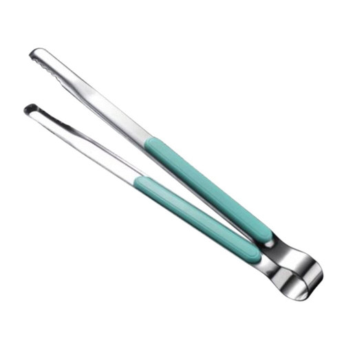 ZMQJEQANBG Mini Tongs Stainless Steel BBQ Tongs Barbecue Grill Food Clip Ice Tong Meat Salad Toast Bread Clamp Kitchen Accessories Tongs