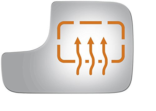 Burco 2762H Lower Flat Driver Side Power Replacement Mirror Glass (Mount Not Included) for 02-09 Dodge Ram 1500, Ram 2500, Ram 3500 (2002, 2003, 2004, 2005, 2006, 2007, 2008, 2009) - CH1323613